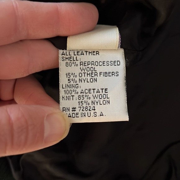 Golden Bear Varsity Bomber Jacket,‎ Pacific Coast Cutting Association, Sz XL - Picture 9 of 15